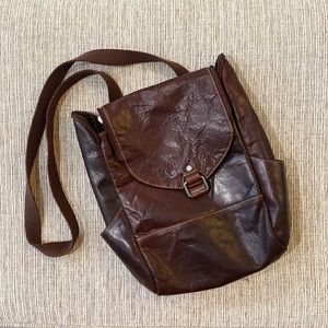 Leather Crossbody/Backpack - Jack George